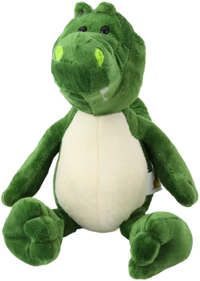 Lean Toys Pliušinis žaislas - krokodilas, 25 cm aprašymas - Prekės nuotrauka