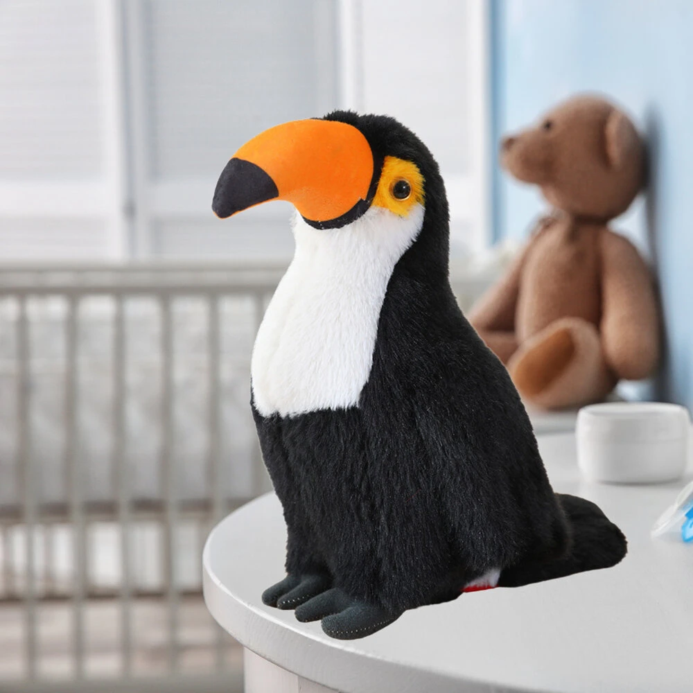 Lean Toys Pliušinis tukanas 20 cm