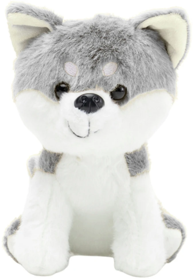 Lean Toys Vilko pliušinis žaislas, 20 cm