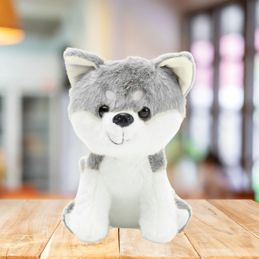 Lean Toys Vilko pliušinis žaislas, 20 cm