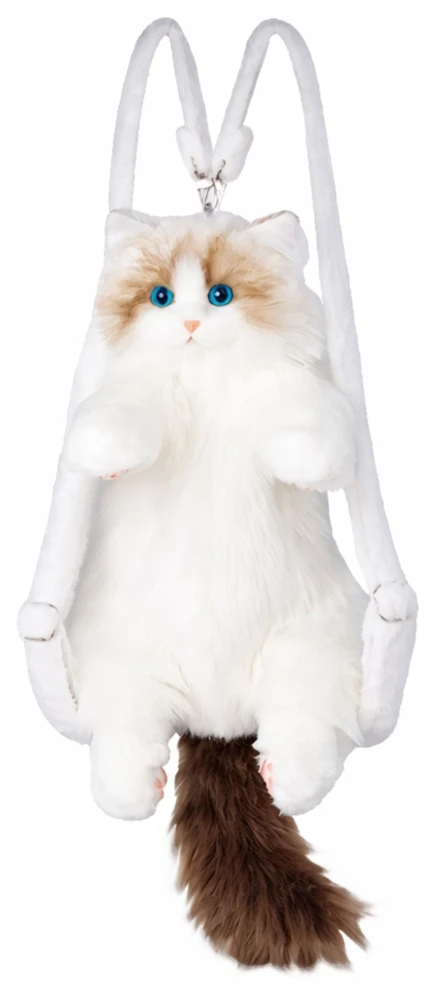 Lean Toys Pliušinė kuprinė 50 cm