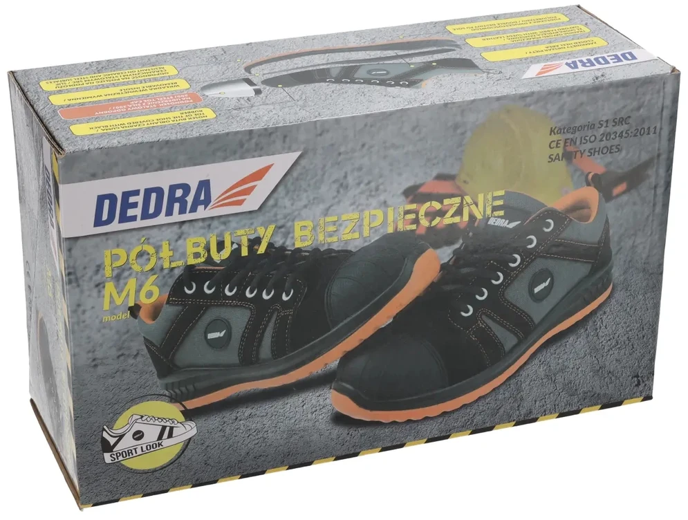 Dedra Apsauginiai pusbaiai M6 dydis 46 kat S1 SRC