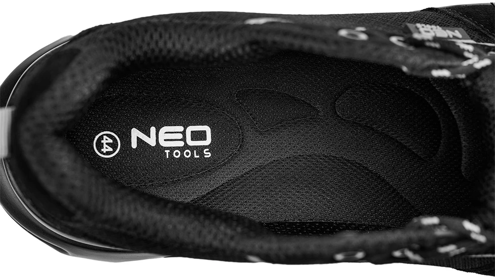 Neo Tools Półbuty S1 SR Neo Air darbo batai, plienine nosimi, šviesą atspindintys, 45 dydis