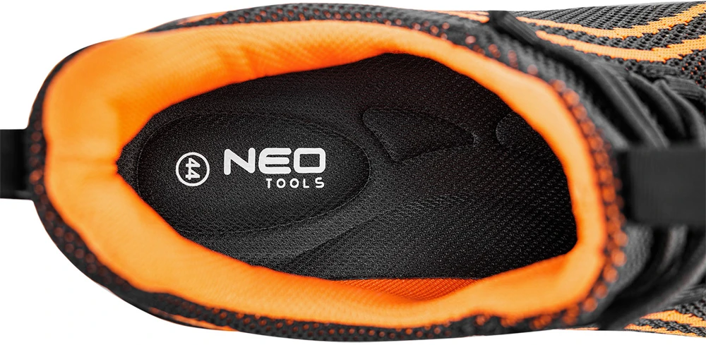 Neo Tools Półbuty S1 SR Neo Air darbo batai, plienine nosimi, oranžiniai, 42 dydis