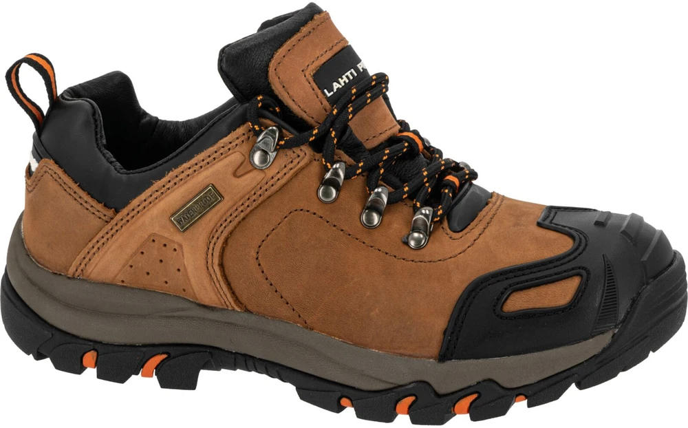 Lahti Pro Półbuty Žemi bateliai be kulnų „Crazy Horse“ rudi., O2 sra, „44“, ce, latekso spalvos.