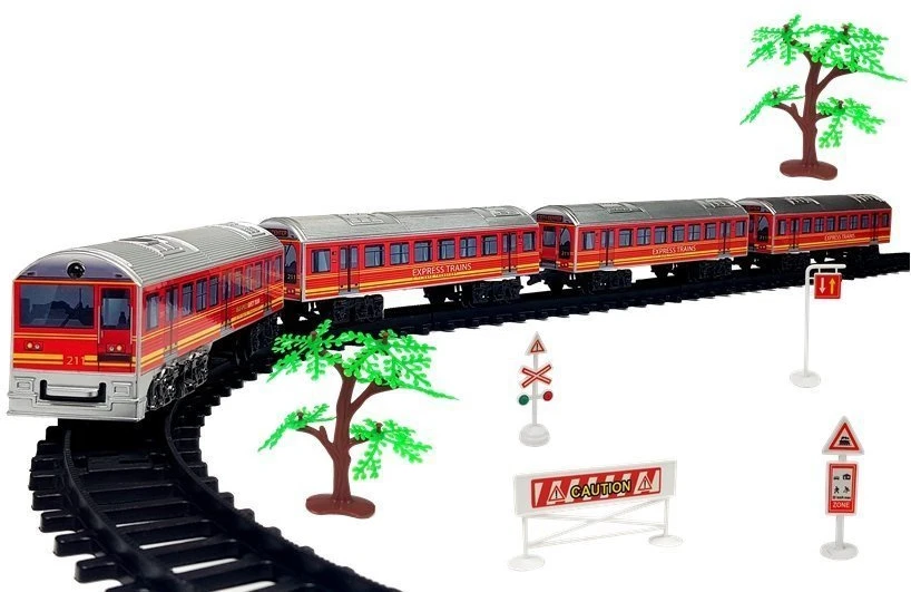 Lean Toys Elektrinis traukinys su bėgiais "City Train", 33 d.