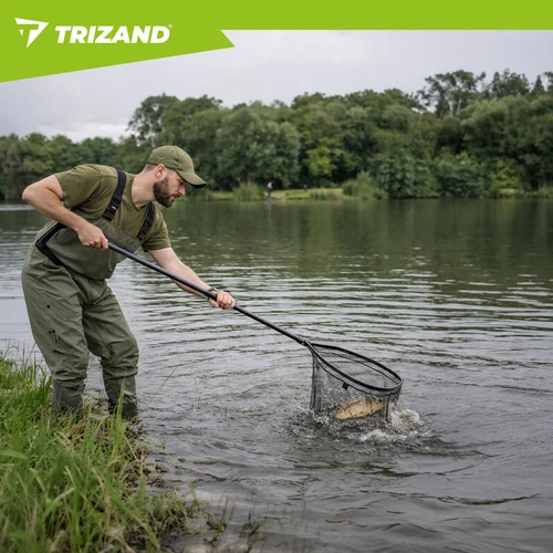Trizand 230 cm teleskopinis žvejybos graibštas
