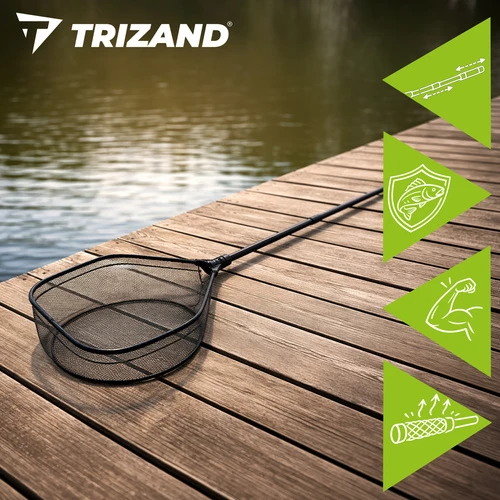 Trizand 230 cm teleskopinis žvejybos graibštas