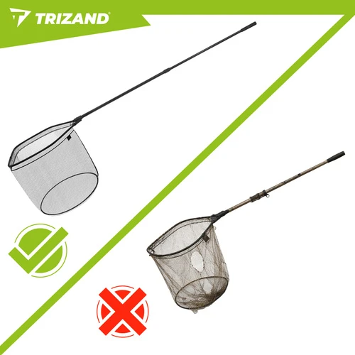 Trizand 230 cm teleskopinis žvejybos graibštas