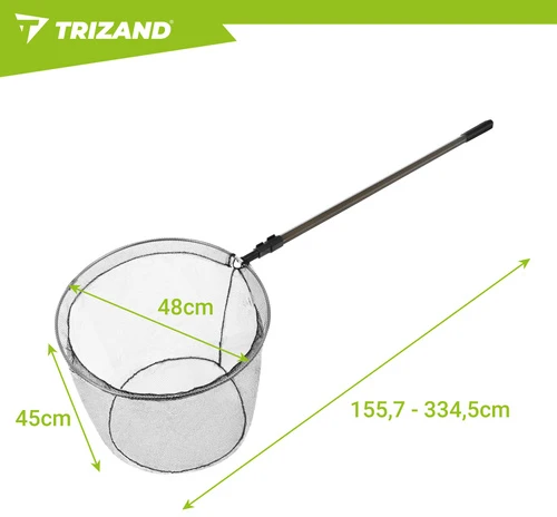 Trizand 335 cm teleskopinis žvejybos graibštas
