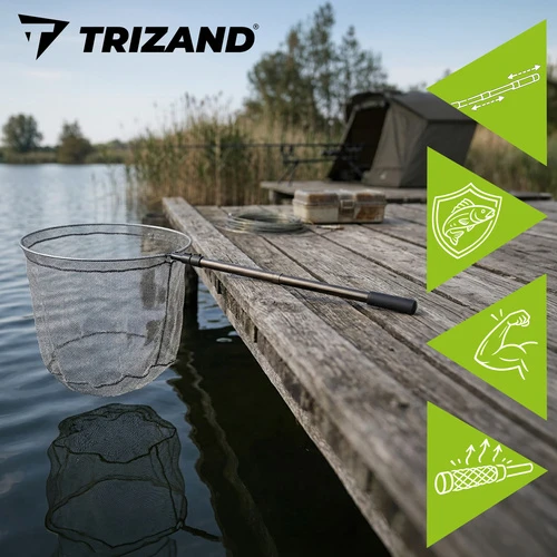 Trizand 335 cm teleskopinis žvejybos graibštas