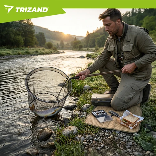 Trizand 335 cm teleskopinis žvejybos graibštas