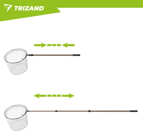 Trizand 335 cm teleskopinis žvejybos graibštas