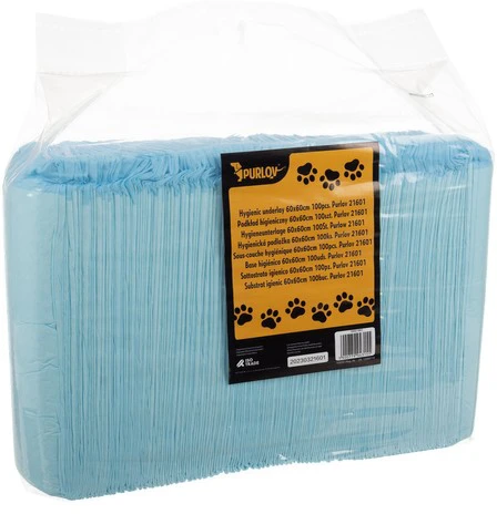 Higieninis paklotas 60x60cm. 100vnt. Purlovas 21601
