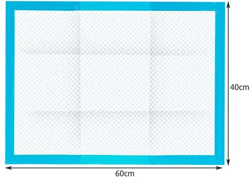 Higieninis paklotas Purlov, 60x40cm 100vnt.