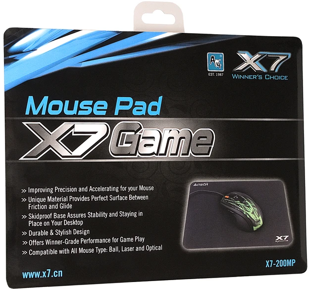 A4Tech A4TPAD33458 Pelės kilimėlis XGame X7-200MP