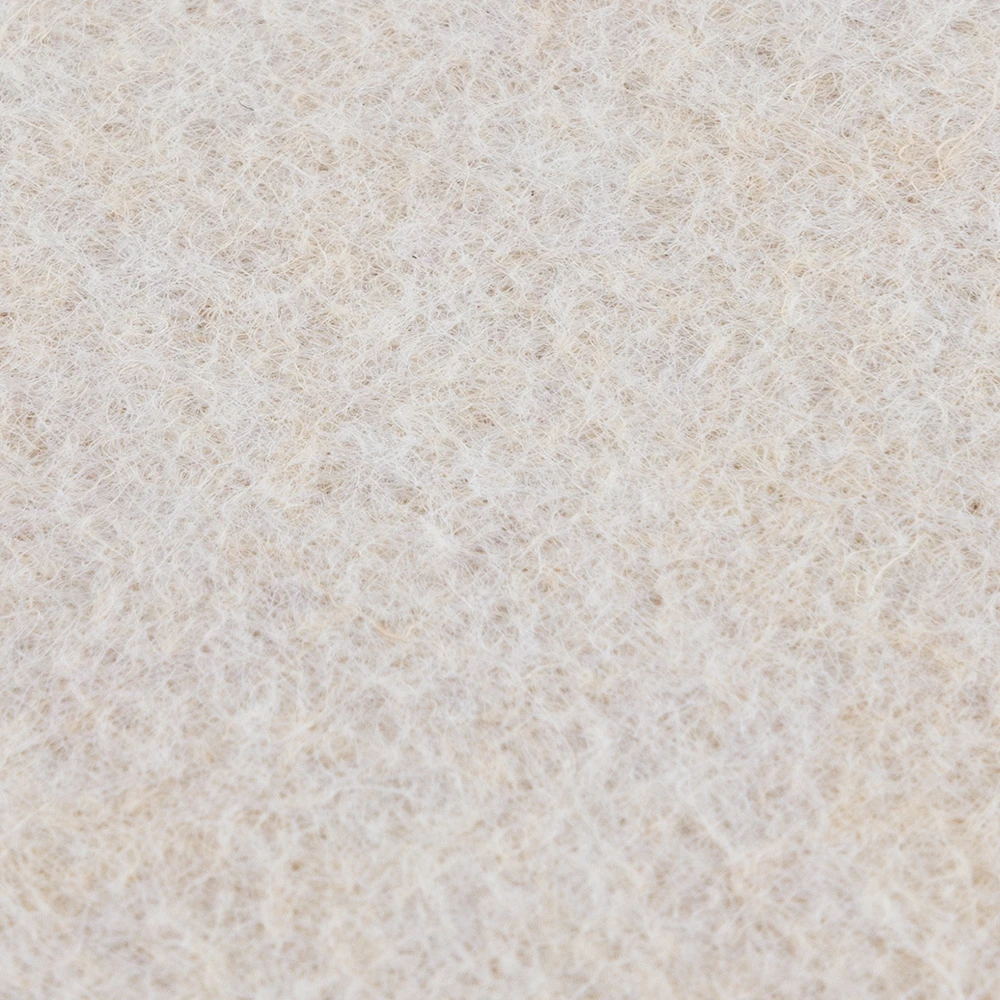 Podkładki Lipnūs veltinio įklotai, šviesiai rudi, 80x100 mm, 2 vnt.
