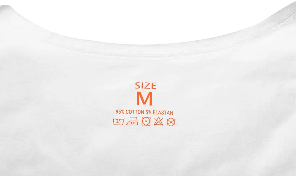 Podkoszulka 2 marškinėlių pakuotė, balti, juodi, M dydis