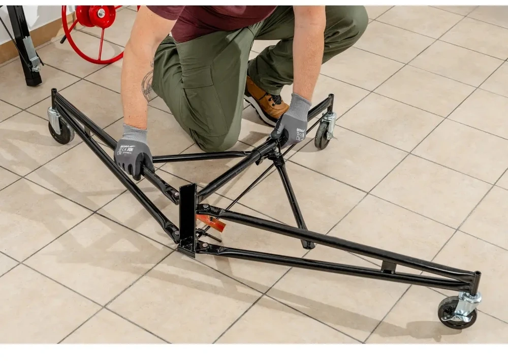 Podnośnik GIPSKARTONIO PLOKŠČIŲ KELTUVAS 140-325 CM 60 KG