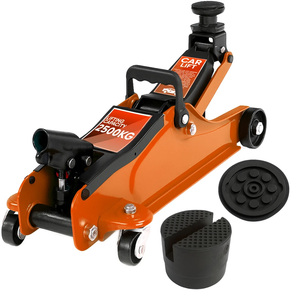 Retoo Podnośnik Hidraulinis dirbtuvių automobilio domkratas, varlės formos domkratas, 2,5 t, 380 mm - mr181