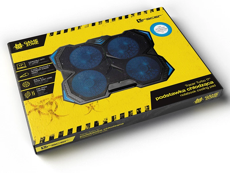 Aušinimo padas TRACER GAMEZONE Turbo 17"