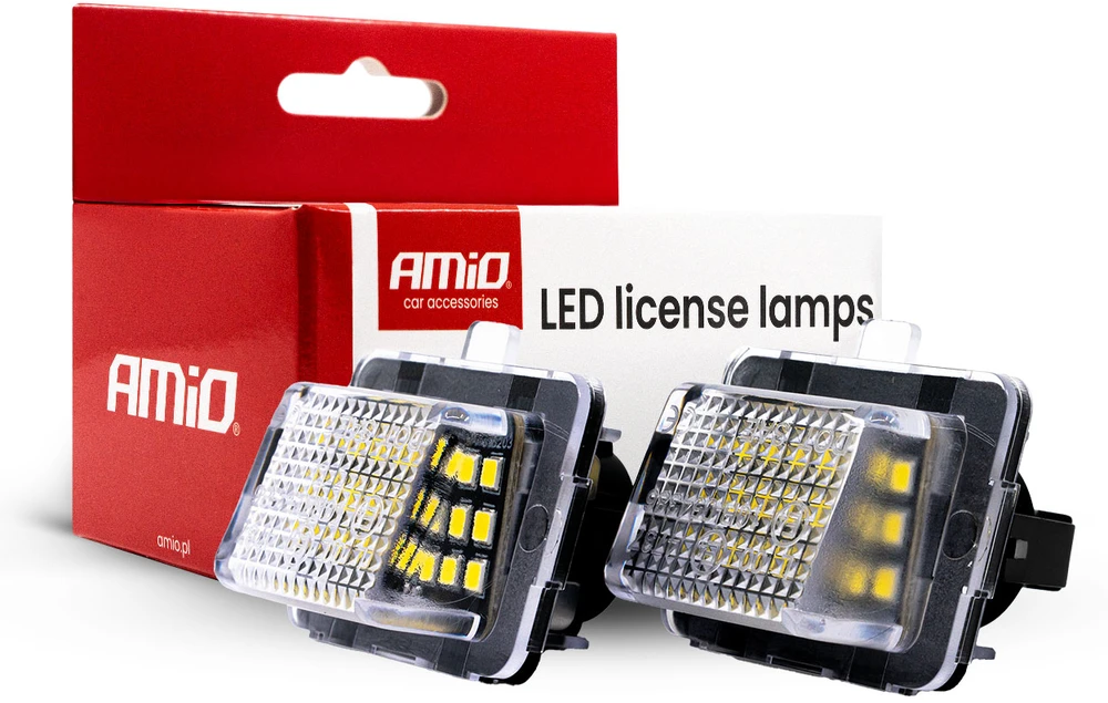 Amio LED numerio ženklo apšvietimas CLP08 Mercedes-Benz