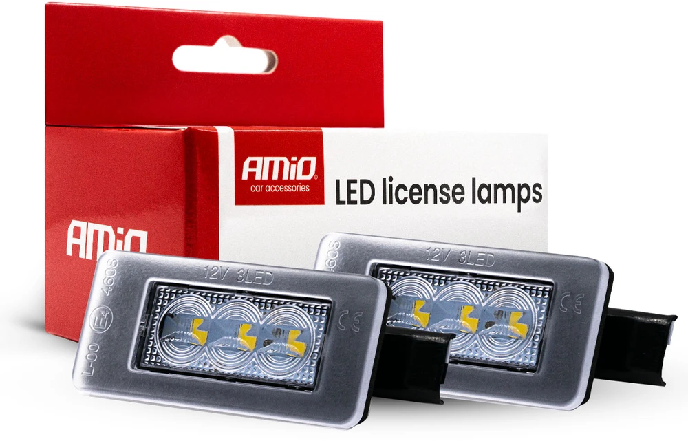Amio LED numerio ženklo apšvietimas Smoked CLP13 HP Citroen, Peugeot