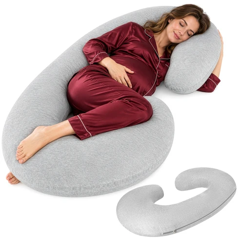 Soulima C-shaped pregnancy pillow