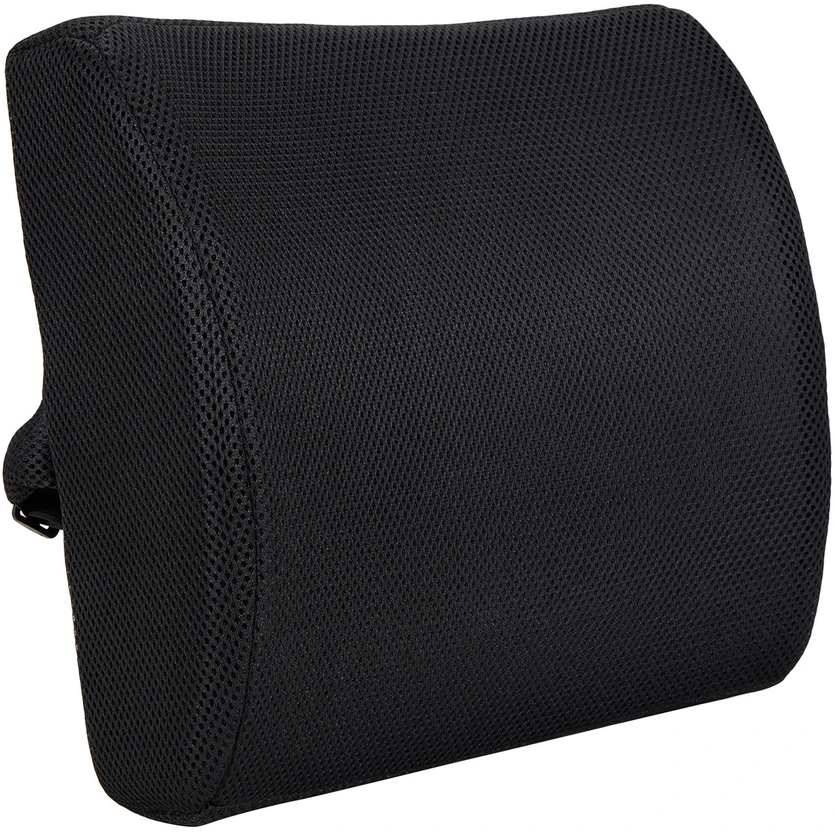 Poduszka lędźwiowa su pianki su pamięcią ksztaltu Promedix, 34*33*12cm, gęstośc gąbki:50D, PR-216