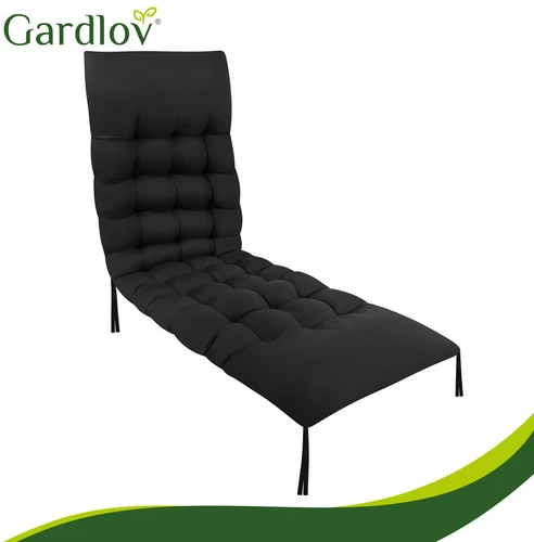 Gardlov juodas dygsniuotas sodo gulto pagalvėlė