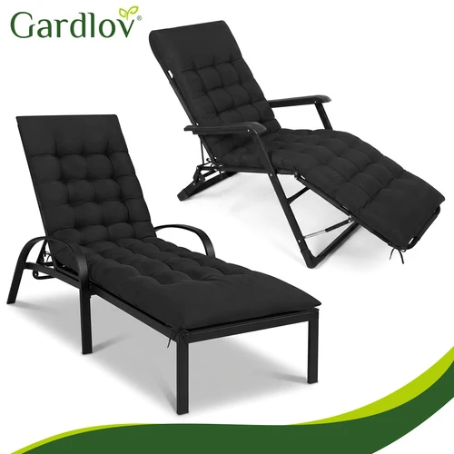Gardlov juodas dygsniuotas sodo gulto pagalvėlė