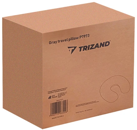 Trizand Pilka kelioninė pagalvėlė