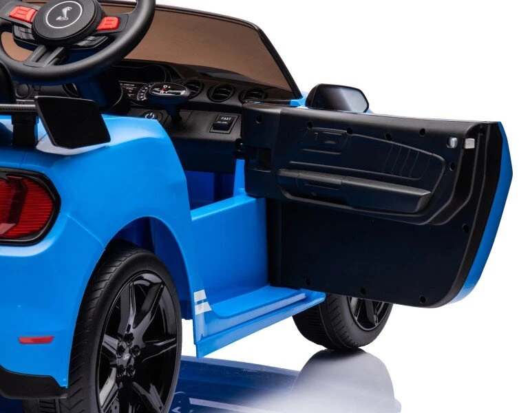 Lean Cars Lean Toys Elektromobilis vaikams Ford Mustang GT500 Shelby, Mėlynos spalvos