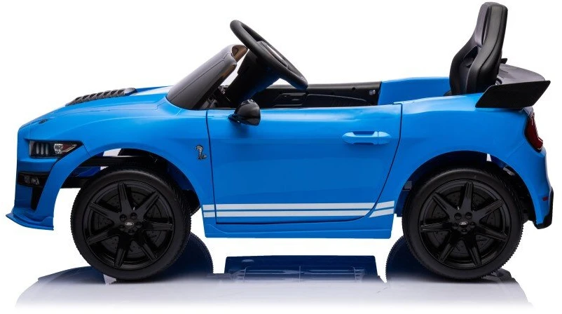 Lean Cars Lean Toys Elektromobilis vaikams Ford Mustang GT500 Shelby, Mėlynos spalvos