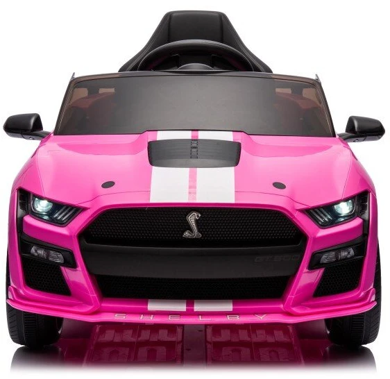 Lean Cars Lean Toys Elektromobilis vaikams Ford Mustang GT500 Shelby, Rožinės spalvos