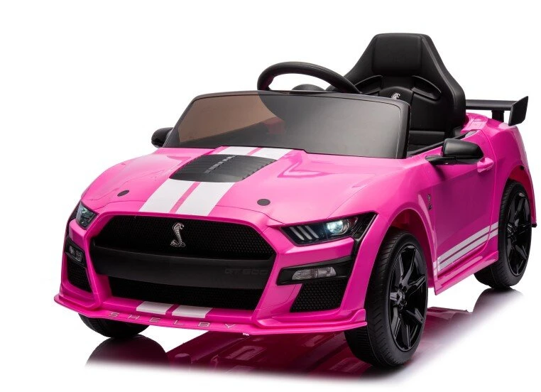 Lean Cars Lean Toys Elektromobilis vaikams Ford Mustang GT500 Shelby, Rožinės spalvos