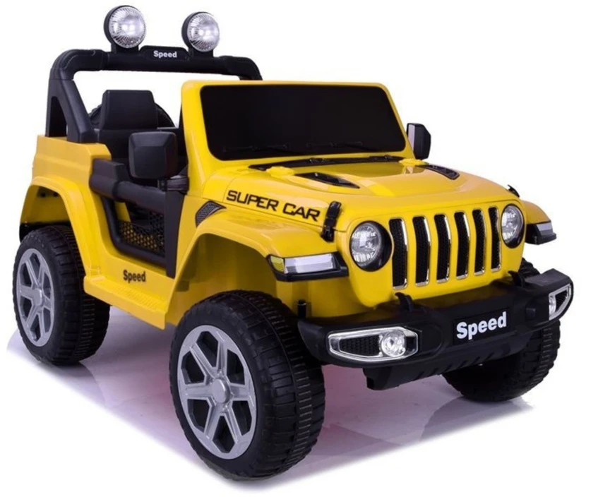 Vaikiškas elektrinis automobilis LEAN CARS FT-938, geltonas, 4x4