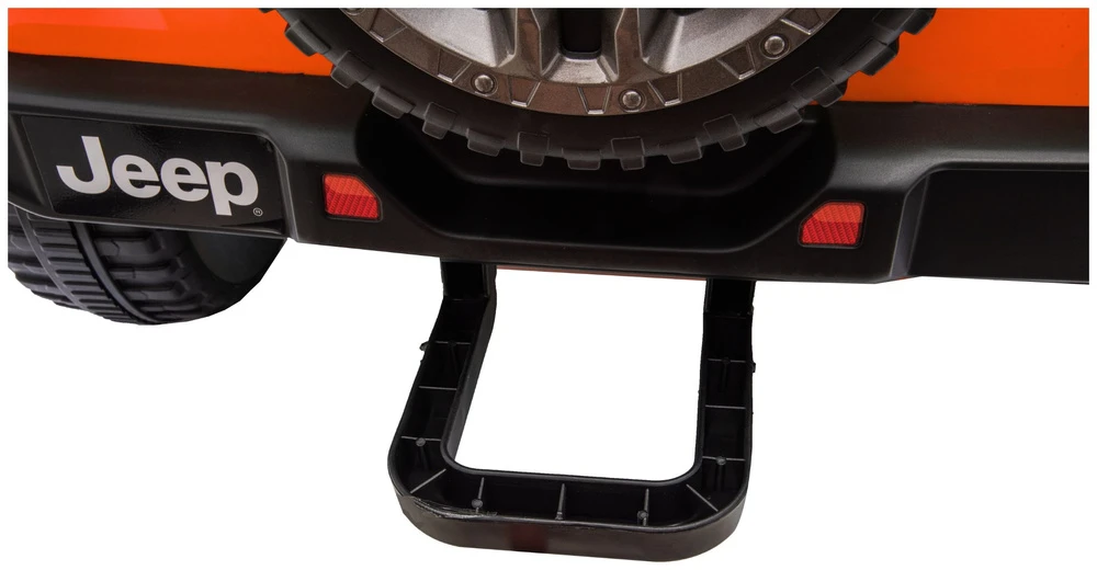 Lean Cars Oranžinis elektrinis automobilis Jeep Rubicon DK-JWR556