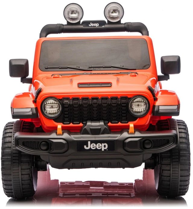 Lean Cars Oranžinis elektrinis automobilis Jeep Rubicon DK-JWR556