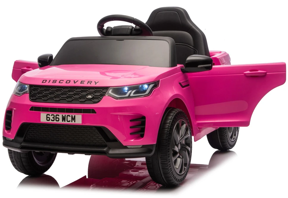 Lean Cars Vaikiškas akumuliatorinis automobilis rožinis Land Rover Discovery DLS-K06