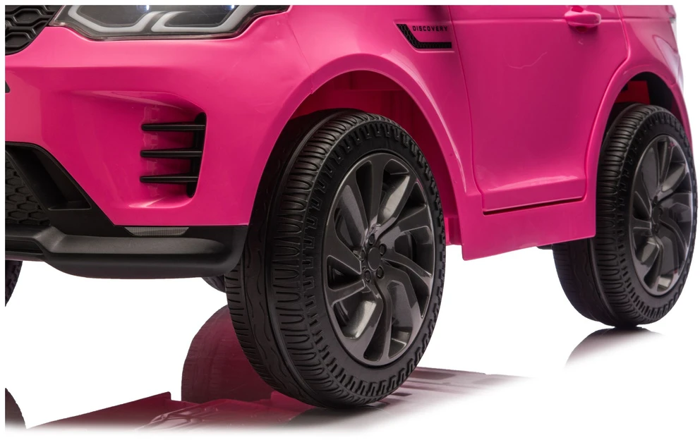 Lean Cars Vaikiškas akumuliatorinis automobilis rožinis Land Rover Discovery DLS-K06