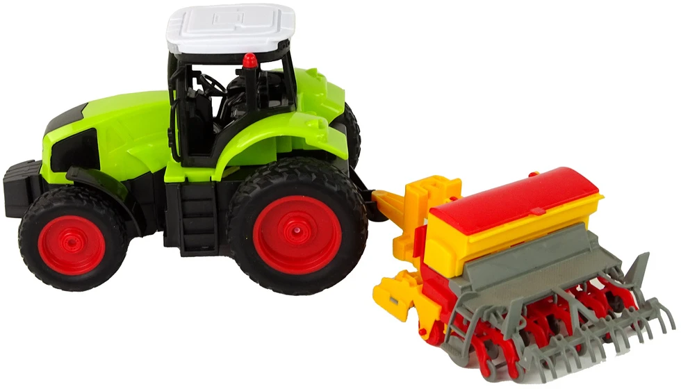 Lean Toys Radijo bangomis valdomas traktorius, 1:16