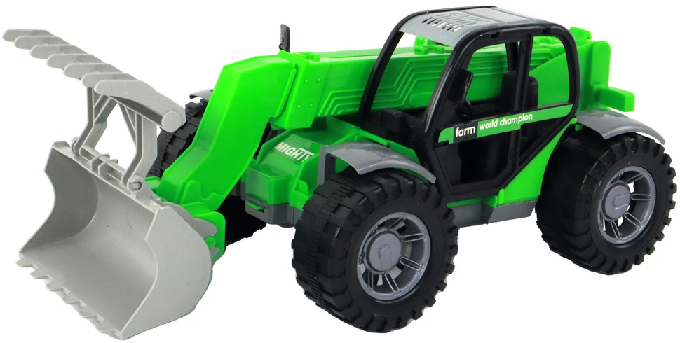 Lean Toys Žaislinis traktorius, žalias