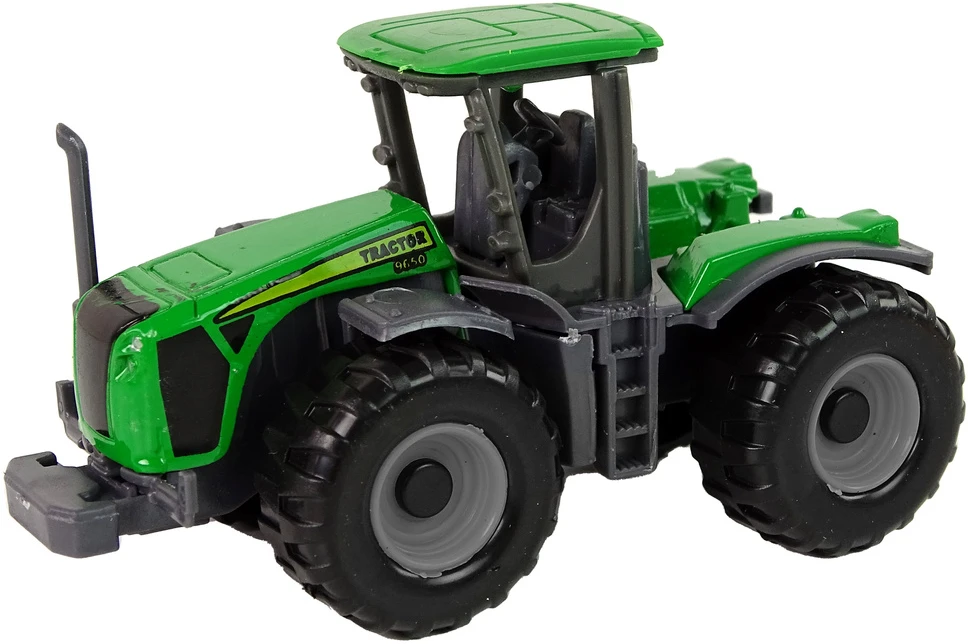 Lean Toys Žemės ūkio traktorius SunQtoys, žalias
