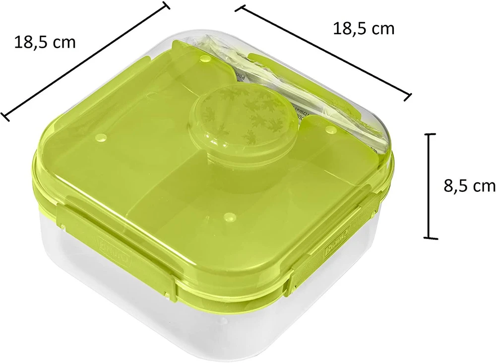 Pojemnik Lido pusryčių indas 1,6 l žalias Branq