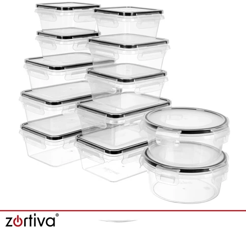 „Zortiva“ maisto konteinerių rinkinys – 12 vnt.