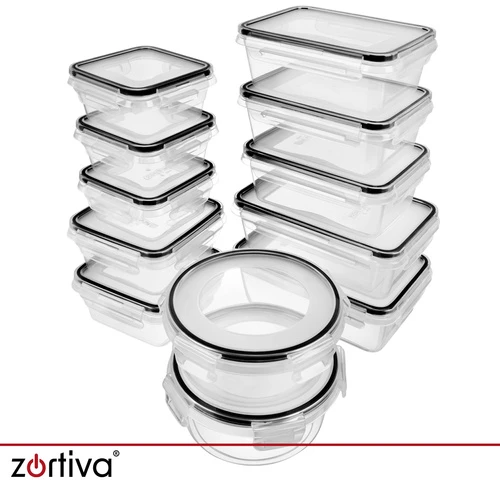 „Zortiva“ maisto konteinerių rinkinys – 12 vnt.