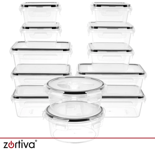 „Zortiva“ maisto konteinerių rinkinys – 12 vnt.