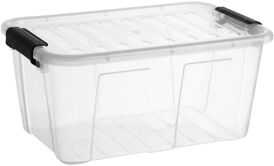 Plast Team Dėžė Home Box, su dangčiu, PPR/PPC, 8 l, 34,5 x 22,5 cm, H 15,8 cm, vnt