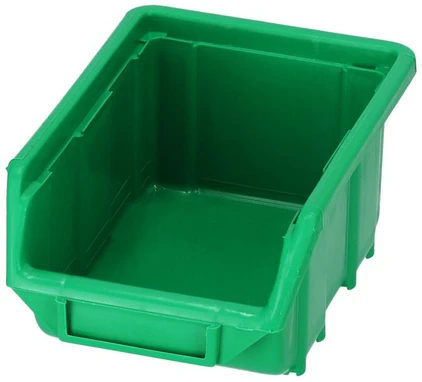 Pojemnik Dėžė Patrol EKO iš PVC | vidutinė, žalia, (25 x 16 x 13 cm)